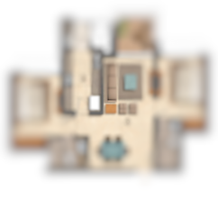 Hiranandani Chembur Hiranandani Estate 2BHK Plan