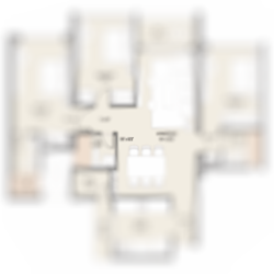 Hiranandani Mulund East 3BHK Plan