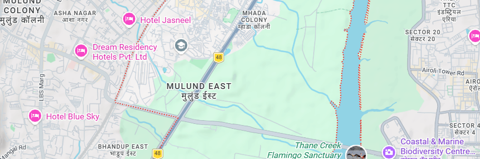 Hiranandani Mulund East Location